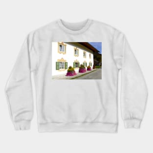 Farmhouse in Upper Bavaria Crewneck Sweatshirt